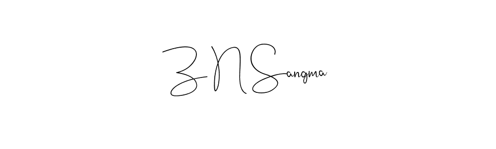 Use a signature maker to create a handwritten signature online. With this signature software, you can design (Andilay-7BmLP) your own signature for name Z N Sangma. Z N Sangma signature style 4 images and pictures png