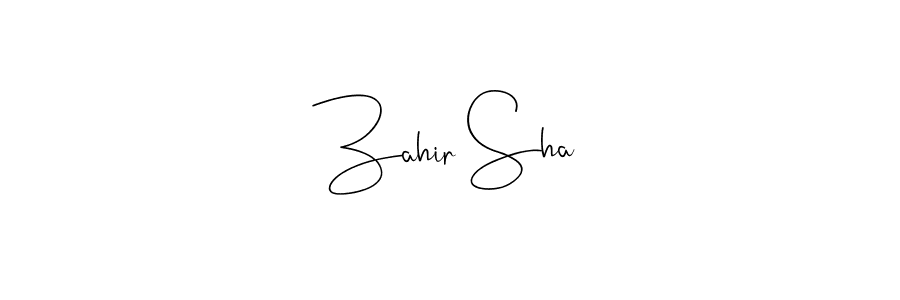 Once you've used our free online signature maker to create your best signature Andilay-7BmLP style, it's time to enjoy all of the benefits that Zahir Sha name signing documents. Zahir Sha signature style 4 images and pictures png