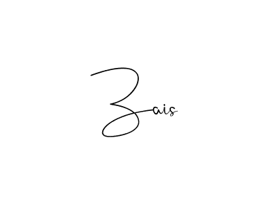 Create a beautiful signature design for name Zais. With this signature (Andilay-7BmLP) fonts, you can make a handwritten signature for free. Zais signature style 4 images and pictures png