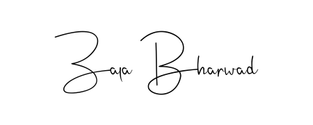 Stand out with a creative autograph for Zala Bharwad. The Andilay-7BmLP styling blends modern aesthetics with classic signature flourishes. Zala Bharwad signature style 4 images and pictures png