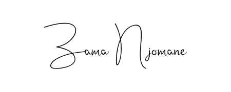 Get an exclusive digital autograph for Zama Njomane. The Andilay-7BmLP typeface captures the charm of real penmanship on paper. Zama Njomane signature style 4 images and pictures png