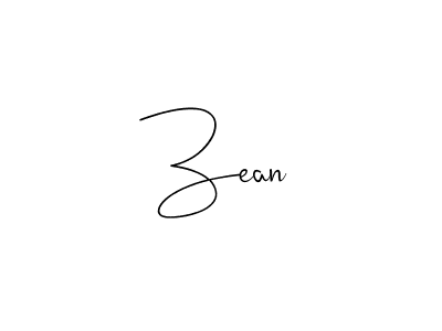 if you are searching for the best signature style for your name Zean. so please give up your signature search. here we have designed multiple signature styles  using Andilay-7BmLP. Zean signature style 4 images and pictures png