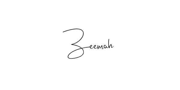 How to make Zeemah signature? Andilay-7BmLP is a professional autograph style. Create handwritten signature for Zeemah name. Zeemah signature style 4 images and pictures png