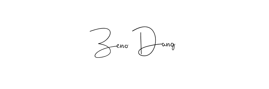 It looks lik you need a new signature style for name Zeno Dang. Design unique handwritten (Andilay-7BmLP) signature with our free signature maker in just a few clicks. Zeno Dang signature style 4 images and pictures png