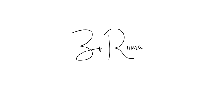 Here are the top 10 professional signature styles for the name Zf Ruma. These are the best autograph styles you can use for your name. Zf Ruma signature style 4 images and pictures png