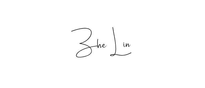 How to make Zhe Lin signature? Andilay-7BmLP is a professional autograph style. Create handwritten signature for Zhe Lin name. Zhe Lin signature style 4 images and pictures png
