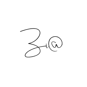 The best way (Andilay-7BmLP) to make a short signature is to pick only two or three words in your name. The name Zi@ include a total of six letters. For converting this name. Zi@ signature style 4 images and pictures png