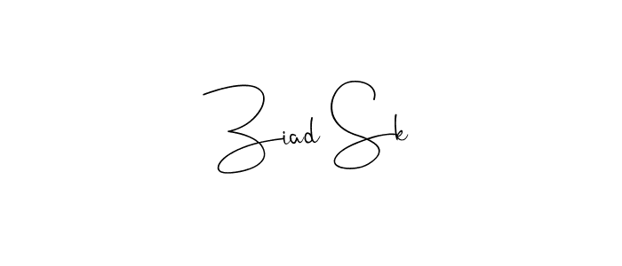 The best way (Andilay-7BmLP) to make a short signature is to pick only two or three words in your name. The name Ziad Sk include a total of six letters. For converting this name. Ziad Sk signature style 4 images and pictures png