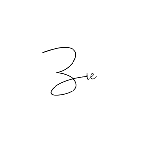 Use a signature maker to create a handwritten signature online. With this signature software, you can design (Andilay-7BmLP) your own signature for name Zie. Zie signature style 4 images and pictures png