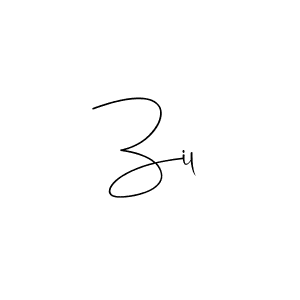 You should practise on your own different ways (Andilay-7BmLP) to write your name (Zil) in signature. don't let someone else do it for you. Zil signature style 4 images and pictures png