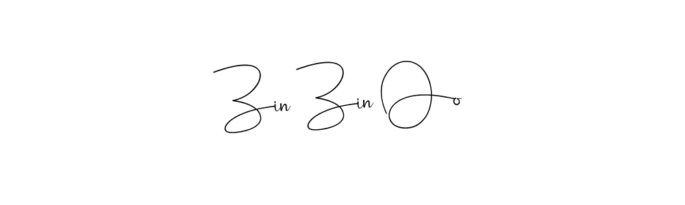 Zin Zin Oo stylish signature style. Best Handwritten Sign (Andilay-7BmLP) for my name. Handwritten Signature Collection Ideas for my name Zin Zin Oo. Zin Zin Oo signature style 4 images and pictures png