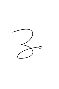 How to make Zo signature? Andilay-7BmLP is a professional autograph style. Create handwritten signature for Zo name. Zo signature style 4 images and pictures png