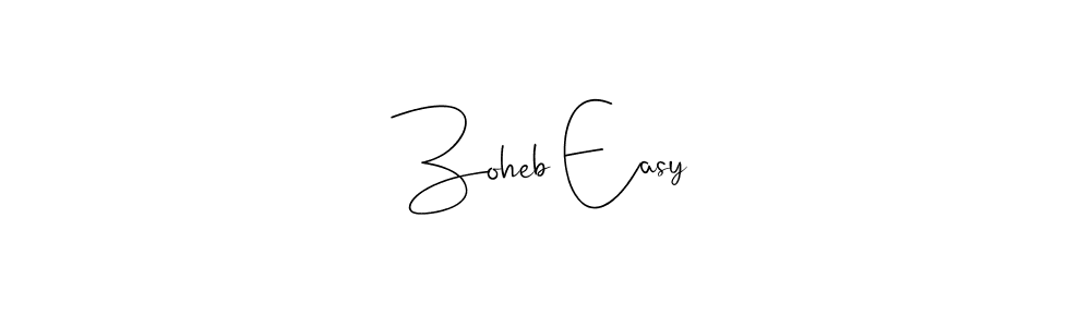 You can use this online signature creator to create a handwritten signature for the name Zoheb Easy. This is the best online autograph maker. Zoheb Easy signature style 4 images and pictures png