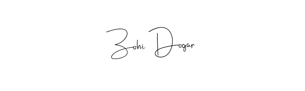 Here are the top 10 professional signature styles for the name Zohi Dogar. These are the best autograph styles you can use for your name. Zohi Dogar signature style 4 images and pictures png