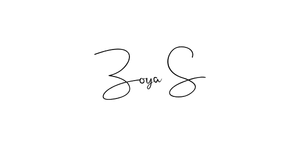 You can use this online signature creator to create a handwritten signature for the name Zoya S. This is the best online autograph maker. Zoya S signature style 4 images and pictures png