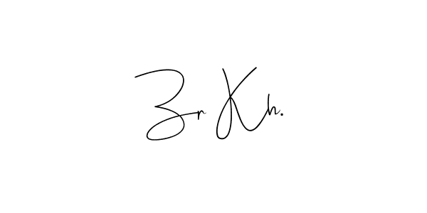 Use a signature maker to create a handwritten signature online. With this signature software, you can design (Andilay-7BmLP) your own signature for name Zr Kh.. Zr Kh. signature style 4 images and pictures png