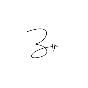 Make a beautiful signature design for name Ztr. Use this online signature maker to create a handwritten signature for free. Ztr signature style 4 images and pictures png