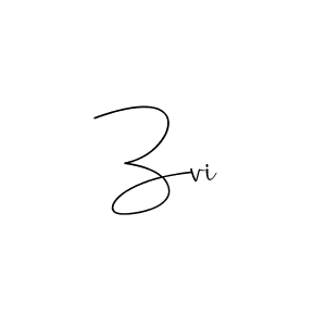 Design your own signature with our free online signature maker. With this signature software, you can create a handwritten (Andilay-7BmLP) signature for name Zvi. Zvi signature style 4 images and pictures png