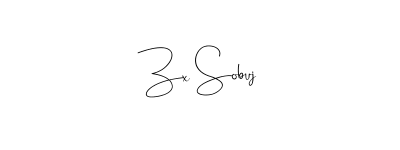 You should practise on your own different ways (Andilay-7BmLP) to write your name (Zx Sobuj) in signature. don't let someone else do it for you. Zx Sobuj signature style 4 images and pictures png