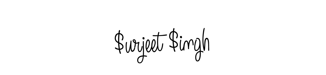 Once you've used our free online signature maker to create your best signature Angelique-Rose-font-FFP style, it's time to enjoy all of the benefits that $urjeet $ingh name signing documents. $urjeet $ingh signature style 5 images and pictures png