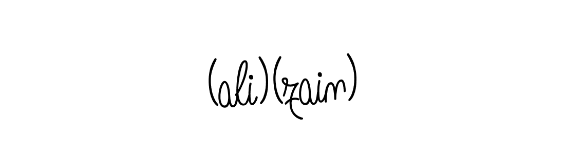 Make a beautiful signature design for name (ali)(zain). Use this online signature maker to create a handwritten signature for free. (ali)(zain) signature style 5 images and pictures png