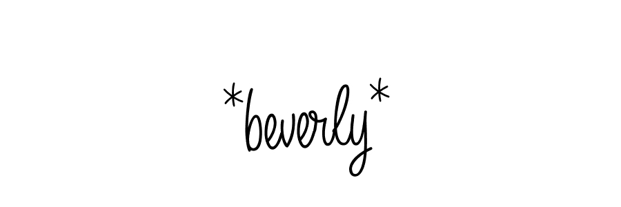 How to Draw *beverly* signature style? Angelique-Rose-font-FFP is a latest design signature styles for name *beverly*. *beverly* signature style 5 images and pictures png