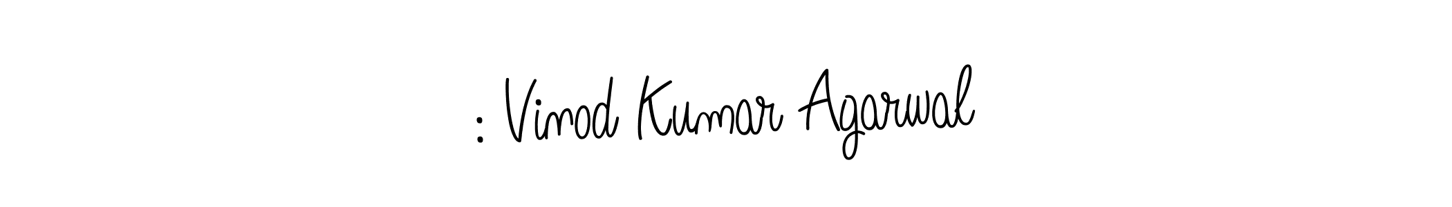 Also we have : Vinod Kumar Agarwal name is the best signature style. Create professional handwritten signature collection using Angelique-Rose-font-FFP autograph style. : Vinod Kumar Agarwal signature style 5 images and pictures png