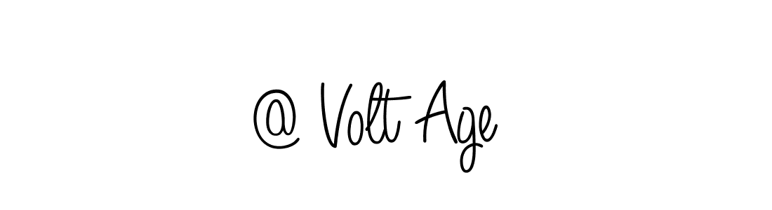 This is the best signature style for the @ Volt Age  name. Also you like these signature font (Angelique-Rose-font-FFP). Mix name signature. @ Volt Age  signature style 5 images and pictures png