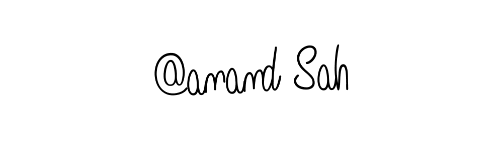 How to Draw @anand Sah signature style? Angelique-Rose-font-FFP is a latest design signature styles for name @anand Sah. @anand Sah signature style 5 images and pictures png