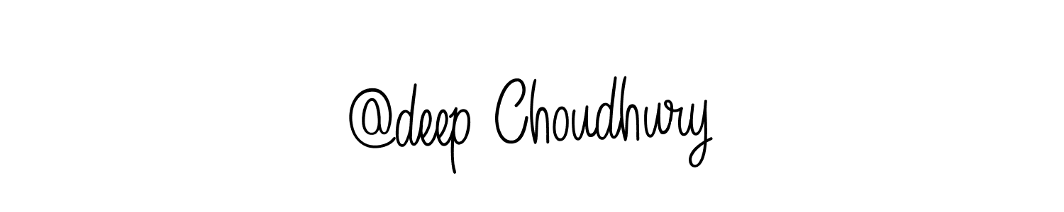 It looks lik you need a new signature style for name @deep Choudhury. Design unique handwritten (Angelique-Rose-font-FFP) signature with our free signature maker in just a few clicks. @deep Choudhury signature style 5 images and pictures png