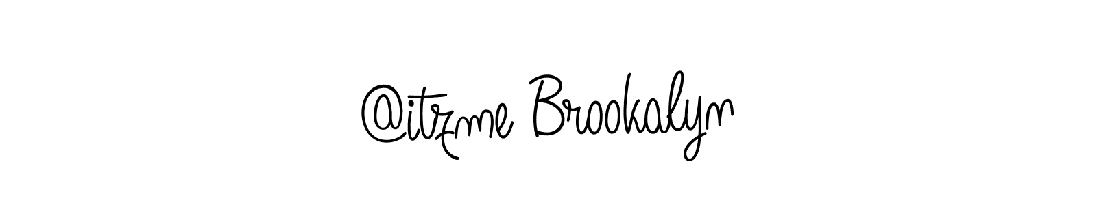 How to Draw @itzme Brookalyn signature style? Angelique-Rose-font-FFP is a latest design signature styles for name @itzme Brookalyn. @itzme Brookalyn signature style 5 images and pictures png