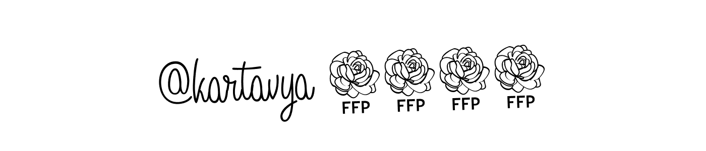 How to Draw @kartavya 2609 signature style? Angelique-Rose-font-FFP is a latest design signature styles for name @kartavya 2609. @kartavya 2609 signature style 5 images and pictures png