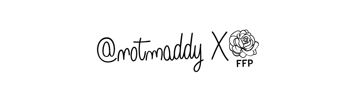 Make a beautiful signature design for name @notmaddy X2. Use this online signature maker to create a handwritten signature for free. @notmaddy X2 signature style 5 images and pictures png