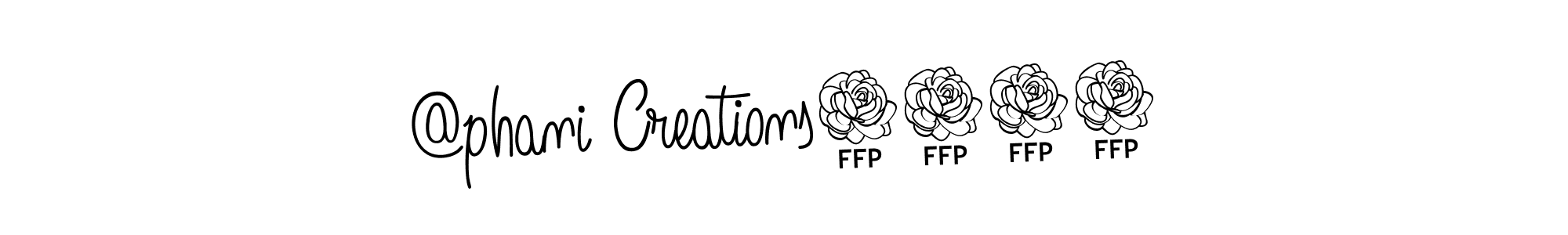 How to Draw @phani Creations2914 signature style? Angelique-Rose-font-FFP is a latest design signature styles for name @phani Creations2914. @phani Creations2914 signature style 5 images and pictures png
