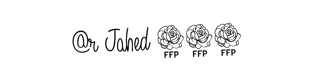 Once you've used our free online signature maker to create your best signature Angelique-Rose-font-FFP style, it's time to enjoy all of the benefits that @r Jahed 101 name signing documents. @r Jahed 101 signature style 5 images and pictures png