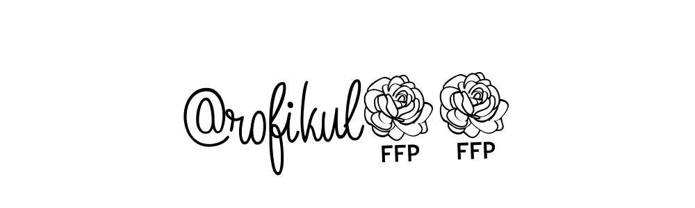 Once you've used our free online signature maker to create your best signature Angelique-Rose-font-FFP style, it's time to enjoy all of the benefits that @rofikul47 name signing documents. @rofikul47 signature style 5 images and pictures png