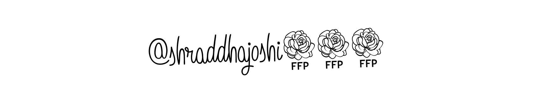 Also You can easily find your signature by using the search form. We will create @shraddhajoshi639 name handwritten signature images for you free of cost using Angelique-Rose-font-FFP sign style. @shraddhajoshi639 signature style 5 images and pictures png