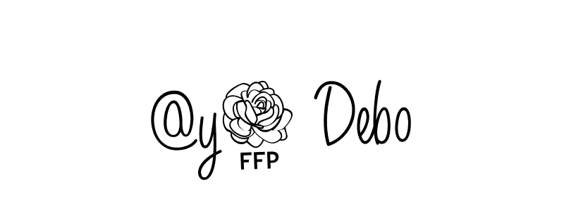 Once you've used our free online signature maker to create your best signature Angelique-Rose-font-FFP style, it's time to enjoy all of the benefits that @y0 Debo name signing documents. @y0 Debo signature style 5 images and pictures png