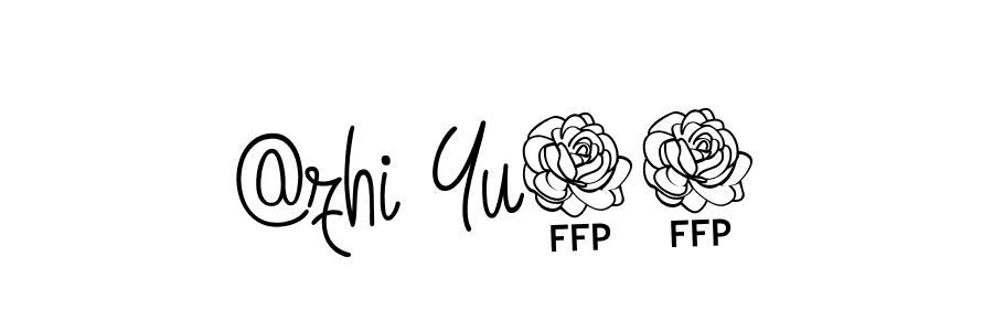 You should practise on your own different ways (Angelique-Rose-font-FFP) to write your name (@zhi Yu87) in signature. don't let someone else do it for you. @zhi Yu87 signature style 5 images and pictures png