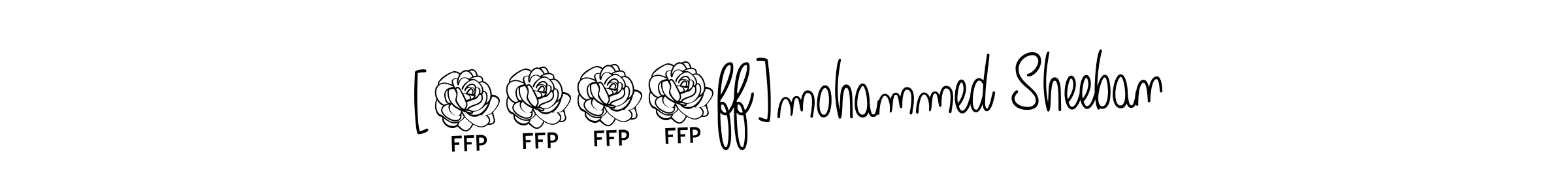 Make a beautiful signature design for name [0000ff]mohammed Sheeban. With this signature (Angelique-Rose-font-FFP) style, you can create a handwritten signature for free. [0000ff]mohammed Sheeban signature style 5 images and pictures png