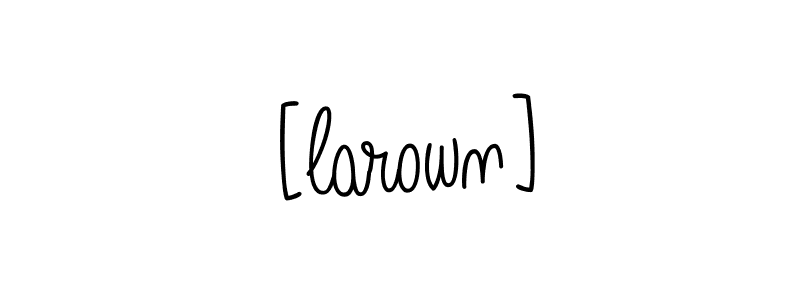 Create a beautiful signature design for name [larown]. With this signature (Angelique-Rose-font-FFP) fonts, you can make a handwritten signature for free. [larown] signature style 5 images and pictures png