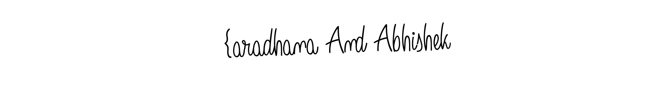 Similarly Angelique-Rose-font-FFP is the best handwritten signature design. Signature creator online .You can use it as an online autograph creator for name {aradhana And Abhishek. {aradhana And Abhishek signature style 5 images and pictures png