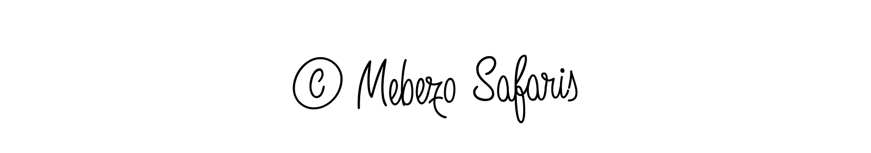 How to make © Mebezo Safaris signature? Angelique-Rose-font-FFP is a professional autograph style. Create handwritten signature for © Mebezo Safaris name. © Mebezo Safaris signature style 5 images and pictures png