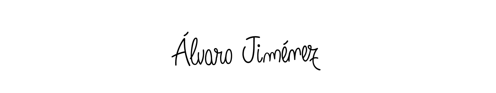 Álvaro Jiménez stylish signature style. Best Handwritten Sign (Angelique-Rose-font-FFP) for my name. Handwritten Signature Collection Ideas for my name Álvaro Jiménez. Álvaro Jiménez signature style 5 images and pictures png