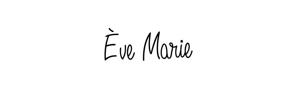 How to Draw Ève Marie signature style? Angelique-Rose-font-FFP is a latest design signature styles for name Ève Marie. Ève Marie signature style 5 images and pictures png