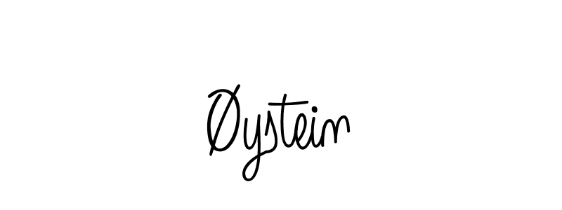 How to make Øystein name signature. Use Angelique-Rose-font-FFP style for creating short signs online. This is the latest handwritten sign. Øystein signature style 5 images and pictures png