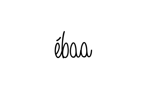 Once you've used our free online signature maker to create your best signature Angelique-Rose-font-FFP style, it's time to enjoy all of the benefits that ébaa name signing documents. ébaa signature style 5 images and pictures png