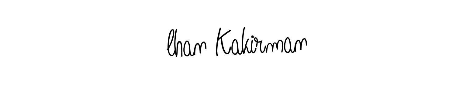 Make a beautiful signature design for name İlhan Kakirman. Use this online signature maker to create a handwritten signature for free. İlhan Kakirman signature style 5 images and pictures png