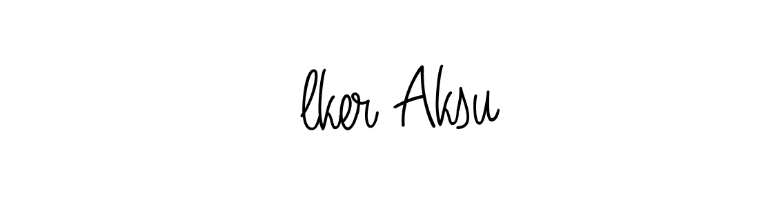 Also You can easily find your signature by using the search form. We will create İlker Aksu name handwritten signature images for you free of cost using Angelique-Rose-font-FFP sign style. İlker Aksu signature style 5 images and pictures png