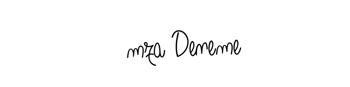 Create a beautiful signature design for name İmza Deneme. With this signature (Angelique-Rose-font-FFP) fonts, you can make a handwritten signature for free. İmza Deneme signature style 5 images and pictures png